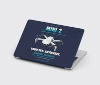 Thumbnail for DJI Mini 2 design on navy blue MacBook case