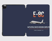 Thumbnail for E-8C Joint STARS design on navy blue ipad tablet case