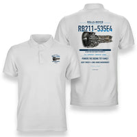 Thumbnail for RB211-535E4 design on white polo