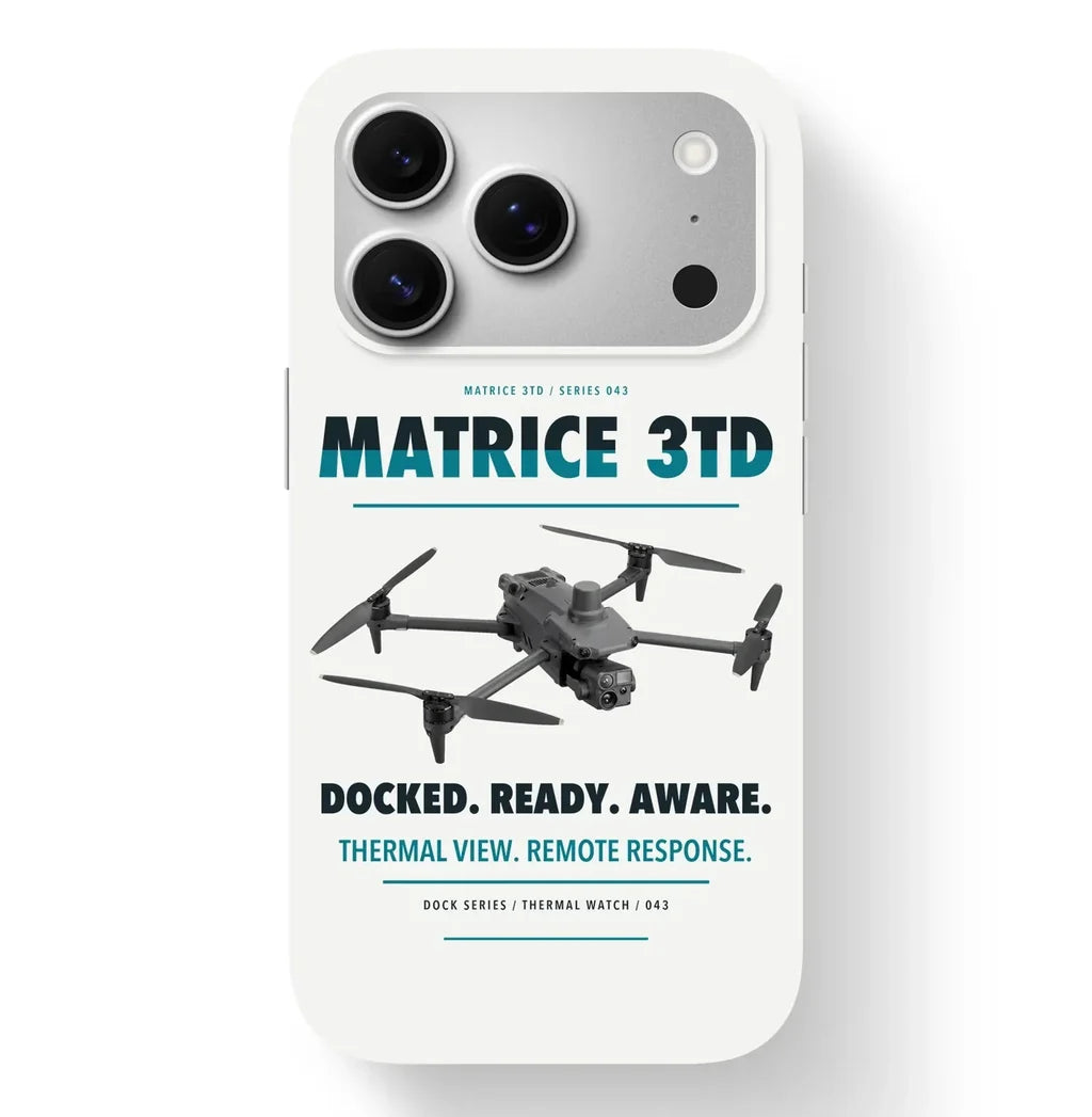 DJI Matrice 3TD Case design on white iphone case