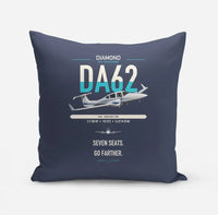 Thumbnail for Diamond DA62 design on navy blue pillow