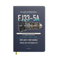 Thumbnail for FJ33-5A design on navy blue notebook