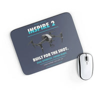 Thumbnail for DJI Inspire 2 design on navy blue rectangle mouse pad