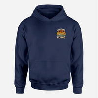 Thumbnail for Customisable I'd Rather Be Flying Hoodie - view 16