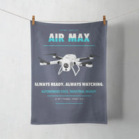 Thumbnail for Percepto Air Max design on navy blue towel