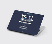 Thumbnail for NAMC YS-11A design on navy blue MacBook case