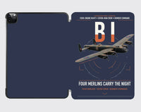 Thumbnail for Avro Lancaster B I design on navy blue ipad tablet case