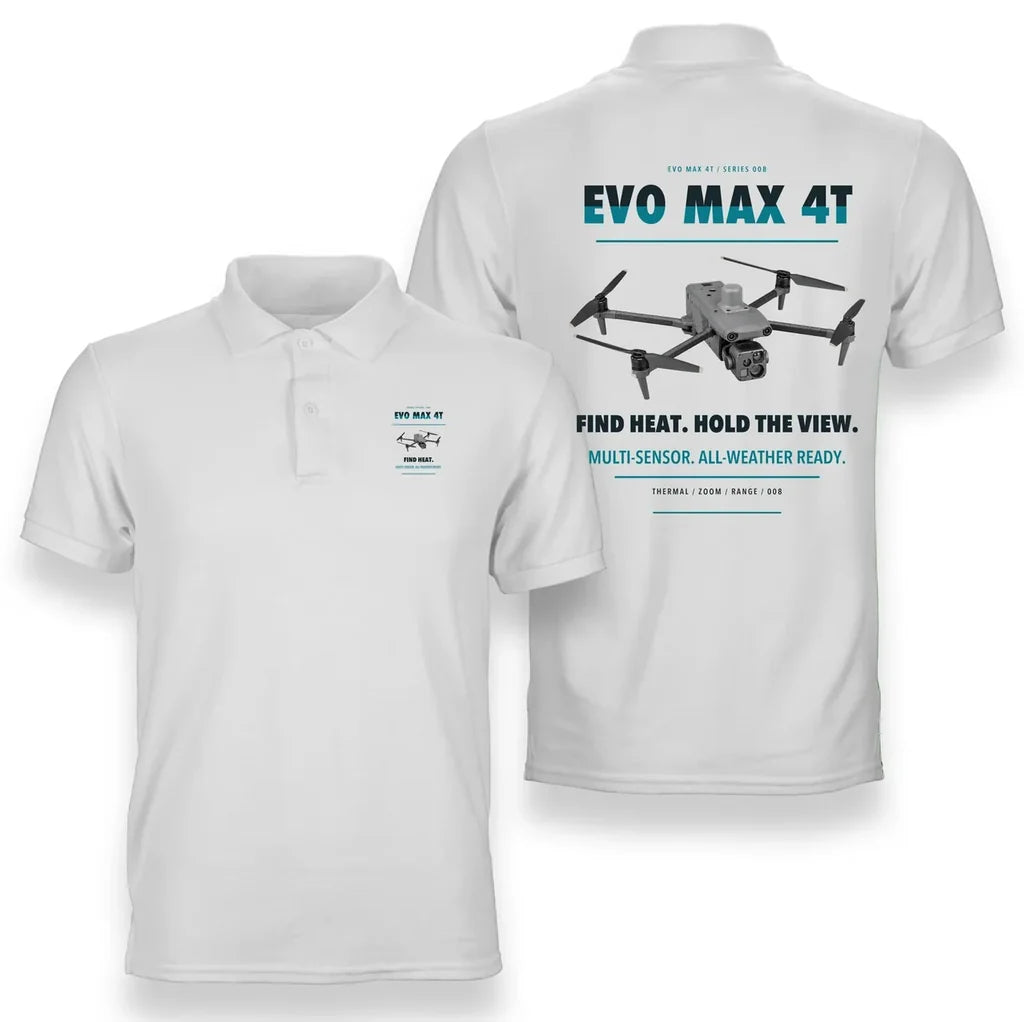 Autel EVO Max 4T design on white polo