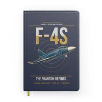 Thumbnail for F-4S Phantom II design on navy blue notebook