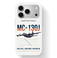 Thumbnail for MC-130J COMMANDO II design on white magsafe iphone case, for iPhone 17 Pro