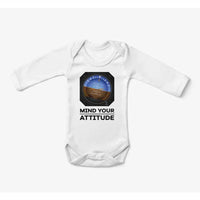 Thumbnail for Mind Your Attitude Baby Bodysuit - view 16