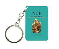 Thumbnail for Nuremberg Airport (NUE) design on turquoise key chain
