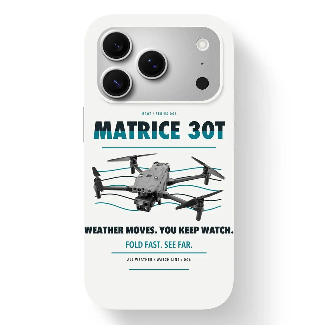 DJI Matrice 30T Case design on white iphone case