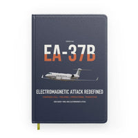 Thumbnail for EA-37B Compass Call design on navy blue notebook