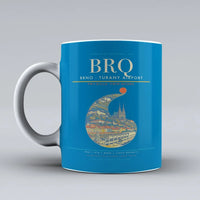 Thumbnail for Brno - Turany Airport BRQ Mug - Turquoise