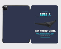 Thumbnail for AgEagle eBee X design on navy blue ipad tablet case