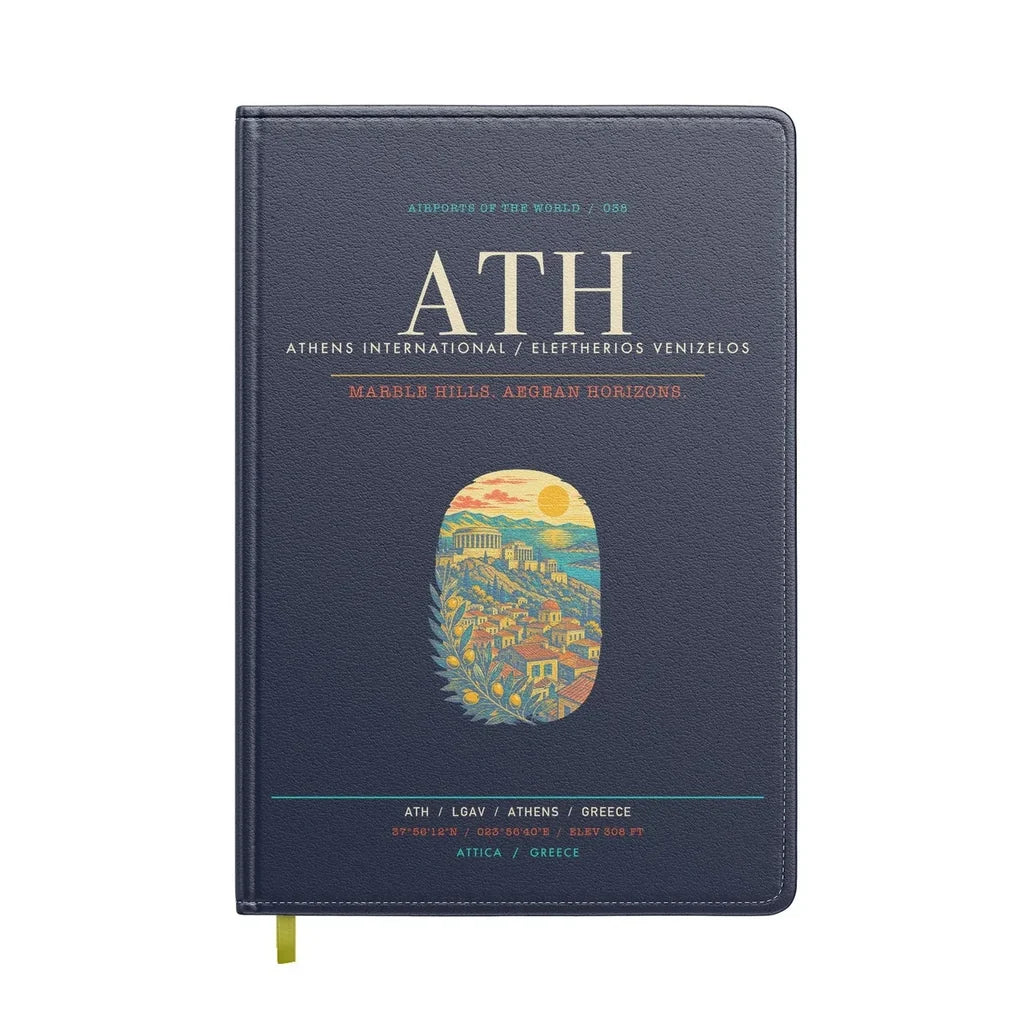 Athens International Eleftherios Venizelos Airport ATH - Navy Blue