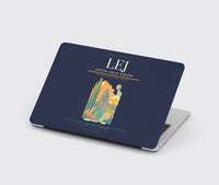Thumbnail for Leipzig–Halle Airport (LEJ) design on navy blue MacBook case