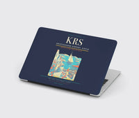 Thumbnail for Kristiansand Airport, Kjevik (KRS) design on navy blue MacBook case