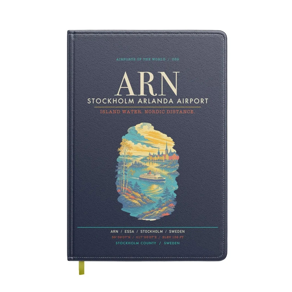 Stockholm Arlanda Airport ARN - Navy Blue