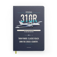 Thumbnail for Cessna 310R design on navy blue notebook