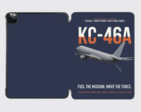 Thumbnail for KC-46A PEGASUS design on navy blue ipad tablet case