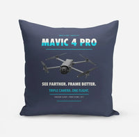 Thumbnail for DJI Mavic 4 Pro design on navy blue pillow