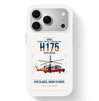 Thumbnail for Airbus H175 design on white magsafe iphone case, for iPhone 17 Pro