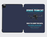 Thumbnail for Inspired Flight IF800 Tomcat design on navy blue ipad tablet case