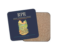 Thumbnail for Swami Vivekananda Airport (RPR) design on navy blue 1 piece coaster