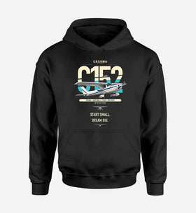 Single-Side Printing — Cessna 152 Double-Side Hoodie