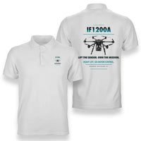 Thumbnail for Inspired Flight IF1200A design on white polo