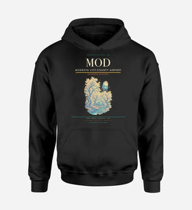 Single-Side Printing — Modesto City-County Airport (MOD) Double-Side Hoodie