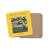 Thumbnail for The Stunt School - Designed Coasters design on yellow 1-piece