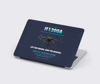 Thumbnail for Inspired Flight IF1200A design on navy blue MacBook case