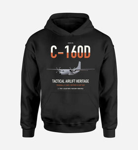 Single-Side Printing — Transall C-160D Double-Side Hoodie
