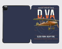 Thumbnail for Albatros D.Va design on navy blue ipad tablet case