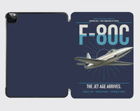 Thumbnail for F-80C Shooting Star design on navy blue ipad tablet case