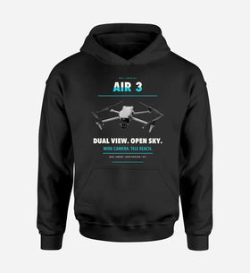Single-Side Printing — DJI Air 3 Drone Double-Side Hoodie