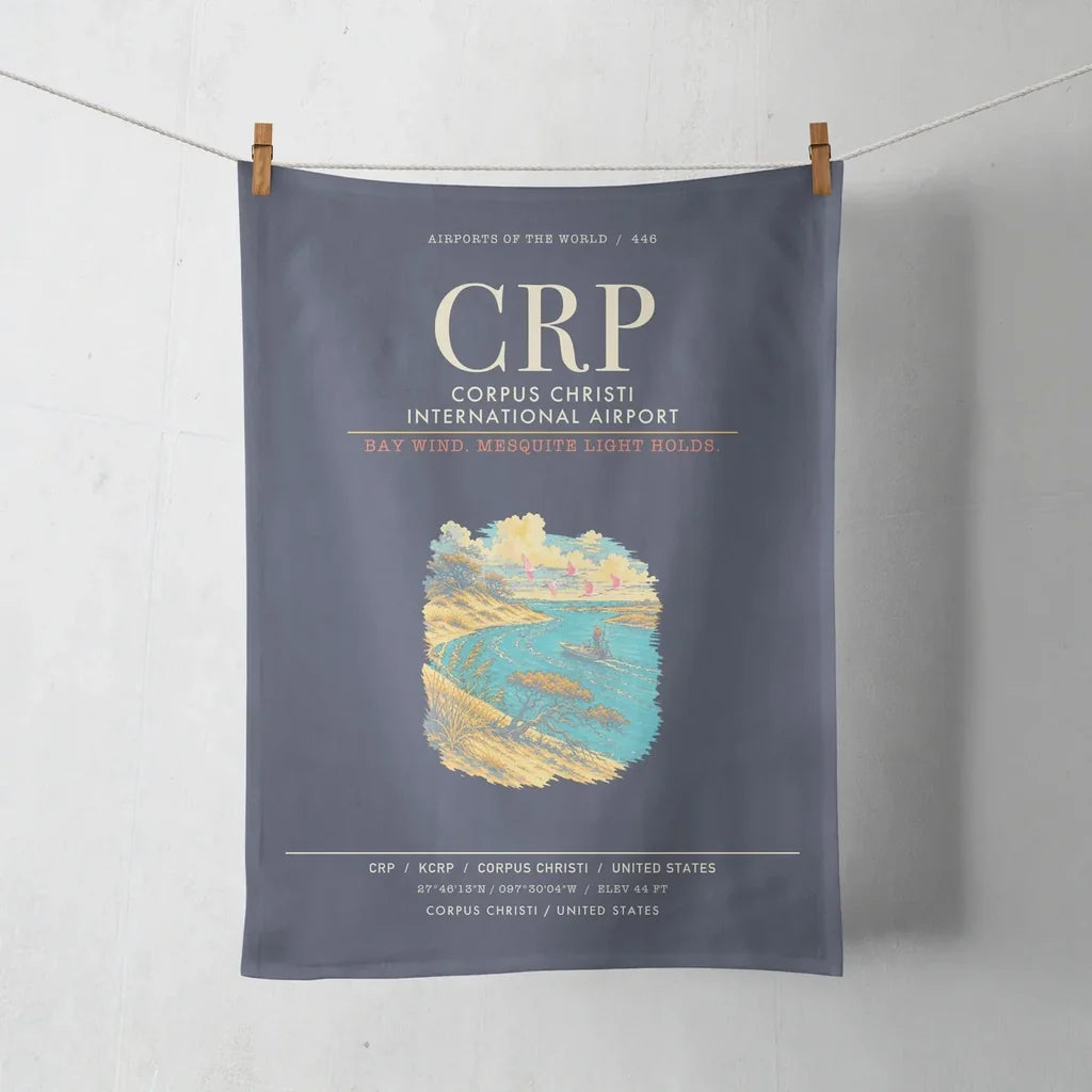 Corpus Christi International Airport CRP - Navy Blue