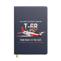 Thumbnail for T-6B Texan II Naval Aviator Training design on navy blue notebook