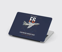 Thumbnail for Hawker Hunter F6 design on navy blue MacBook case