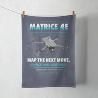 Thumbnail for DJI Matrice 4E design on navy blue towel