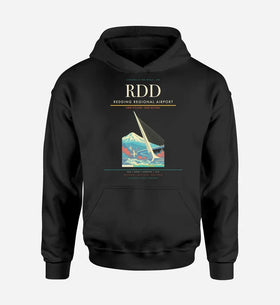 Single-Side Printing — Redding Regional Airport (RDD) Double-Side Hoodie