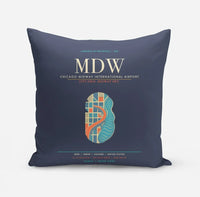 Thumbnail for Chicago Midway International Airport MDW - Navy Blue