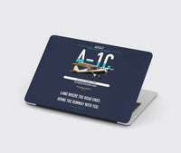 Thumbnail for Aviat Husky A-1C-180 design on navy blue MacBook case
