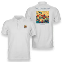 Thumbnail for VINTAGE G4046 - The Pylon Racers - Double-Side Polo T-Shirt design on white