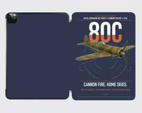 Thumbnail for IAR 80C design on navy blue ipad tablet case