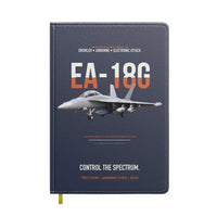 Thumbnail for EA-18G Growler Control The Spectrum design on navy blue notebook