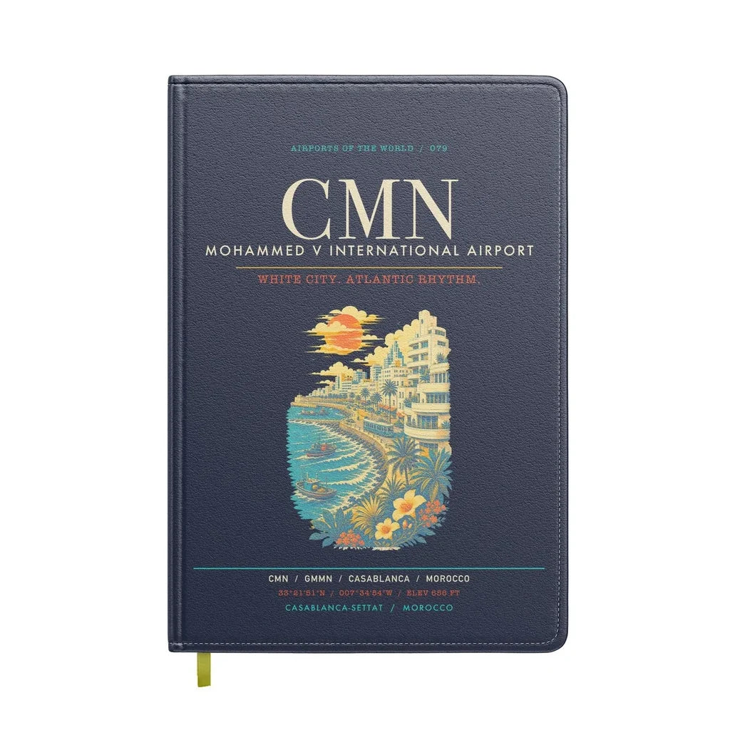 Casablanca Mohammed V International Airport CMN - Navy Blue